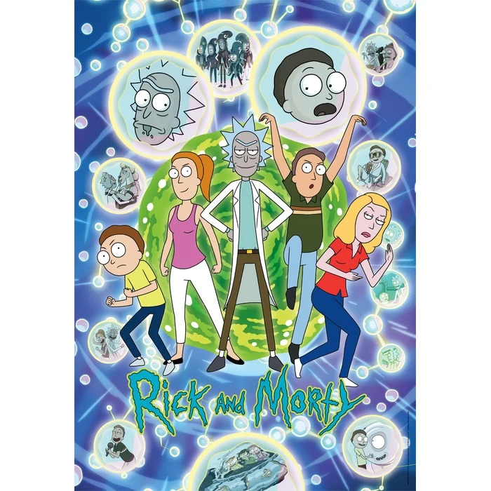 RICK & MORTY - 1000 pièces