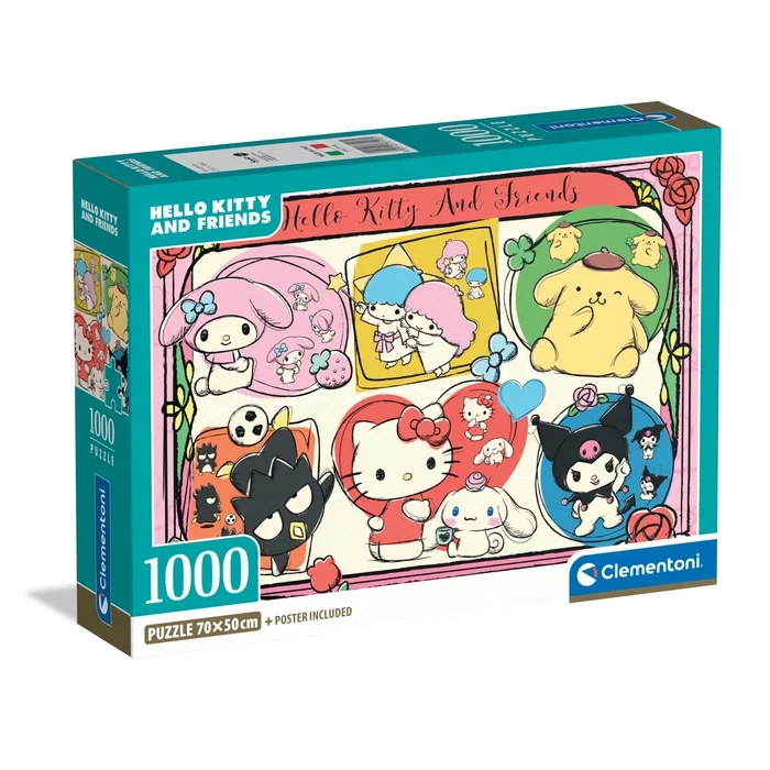 HELLO KITTY - 1000 pièces