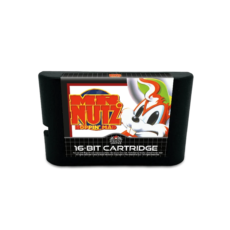 Mr. Nutz Hoppin' Mad Sega Mega Drive PAL EU - Strictly Limited