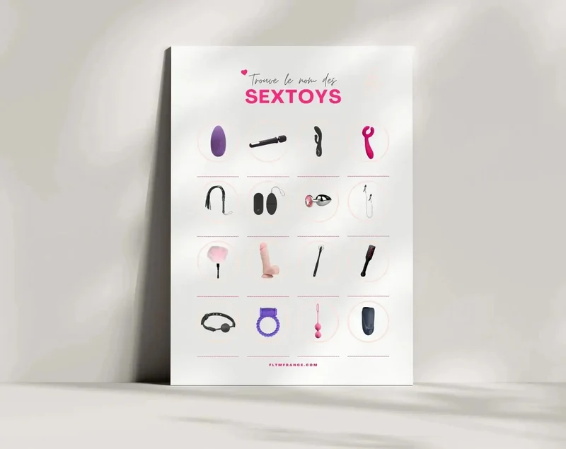 Jeux EVJF - Pack de 15 jeux pour enterrement de vie de jeune fille