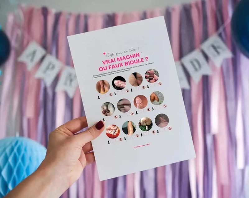 Jeux EVJF - Pack de 15 jeux pour enterrement de vie de jeune fille