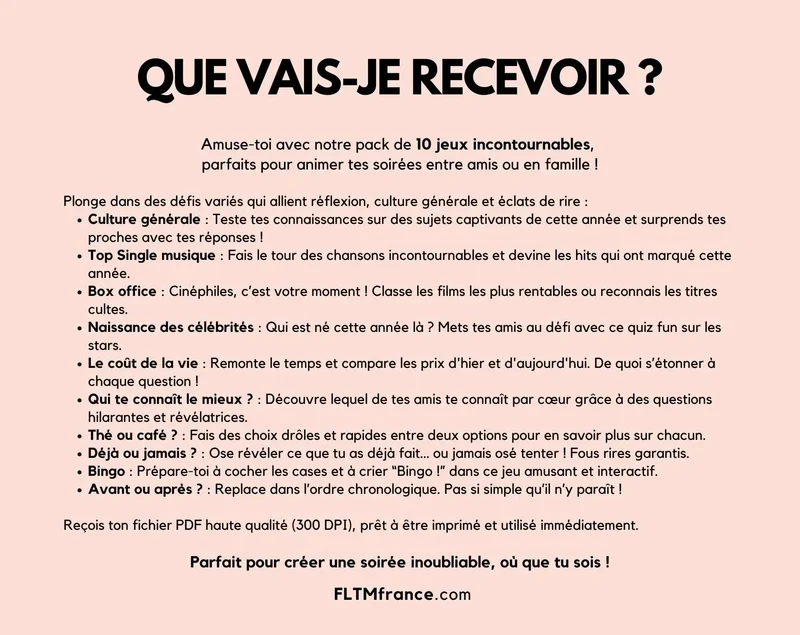 Jeu anniversaire 18 ans à imprimer : 10 jeux fun pour une soirée inoubliable