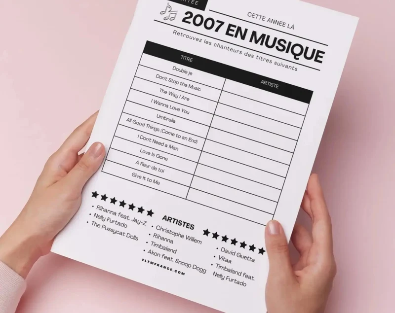 Jeu anniversaire 18 ans à imprimer : 10 jeux fun pour une soirée inoubliable