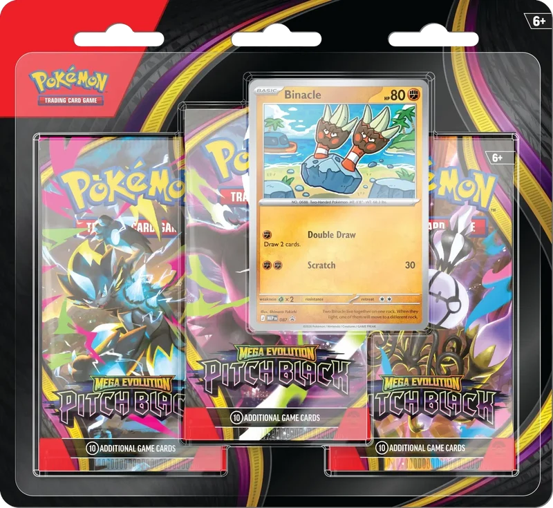 Pokémon - ME05 - Tri-Pack Nuit Noire FR