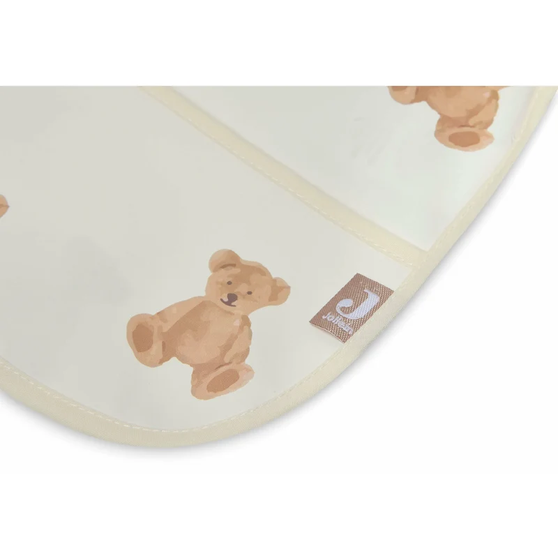 Bavoir à Manches Imperméables - Teddy Bear