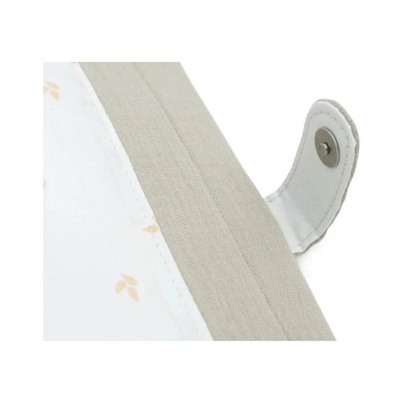 Protège carnet de santé gaze de coton- Olive green