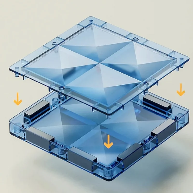 MagneticTile 55 Blocs : Blocs de Construction Magnétiques