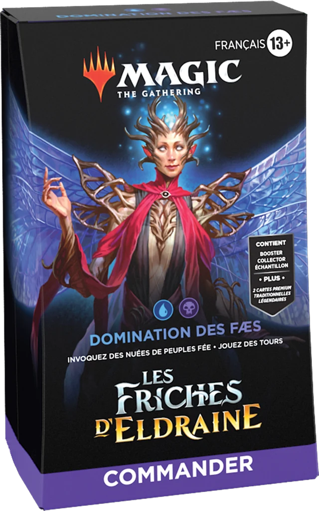 MTG Les Friches d'Eldraine Deck Commander Domination des Faes