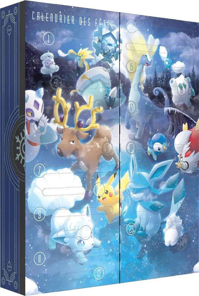 Pokémon Calendrier des Fêtes 2023