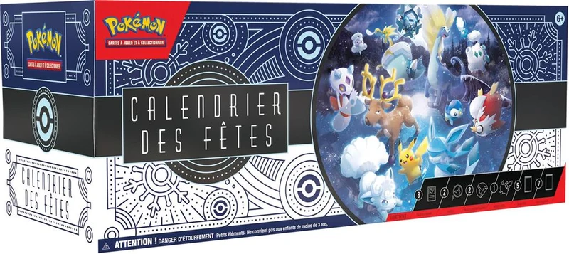 Pokémon Calendrier des Fêtes 2023