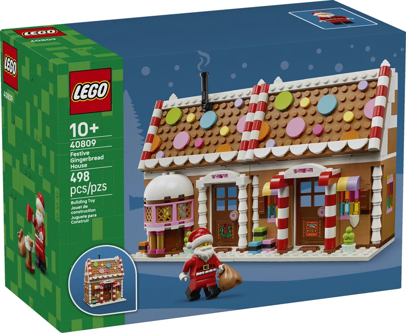 La maison en pain d’épices festive