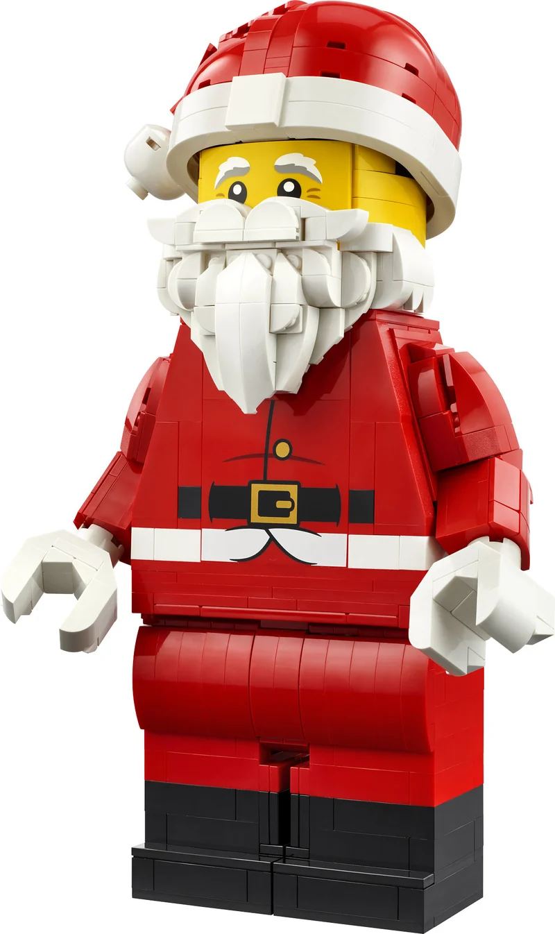 Figurine du père Noël à grande échelle