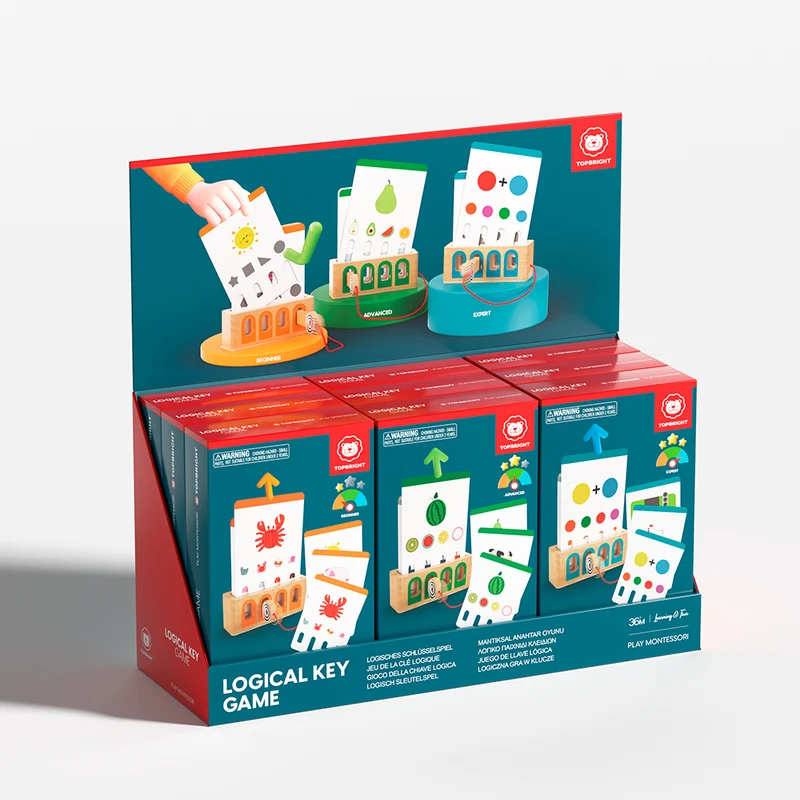 Jeu de la clé logique, assortiment