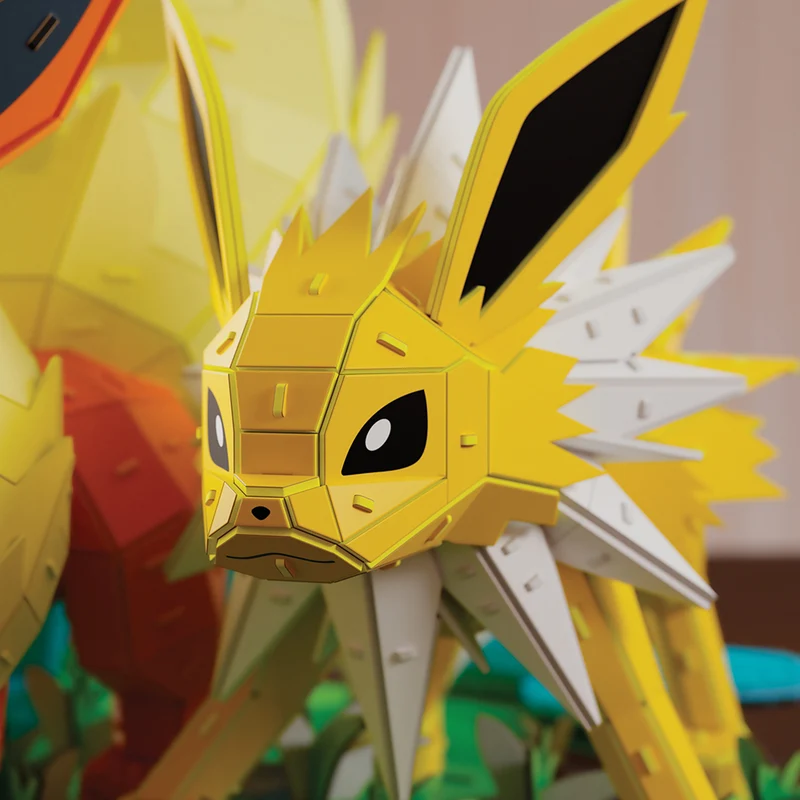 4D Build - Pokémon - Évoli trio d'évolution