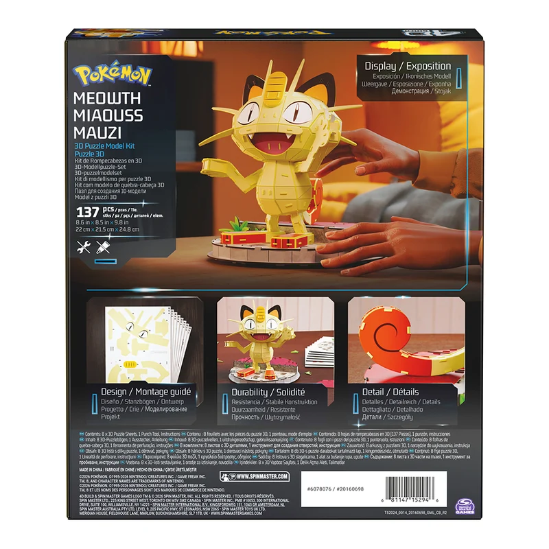 4D Build - Pokémon - Miaouss