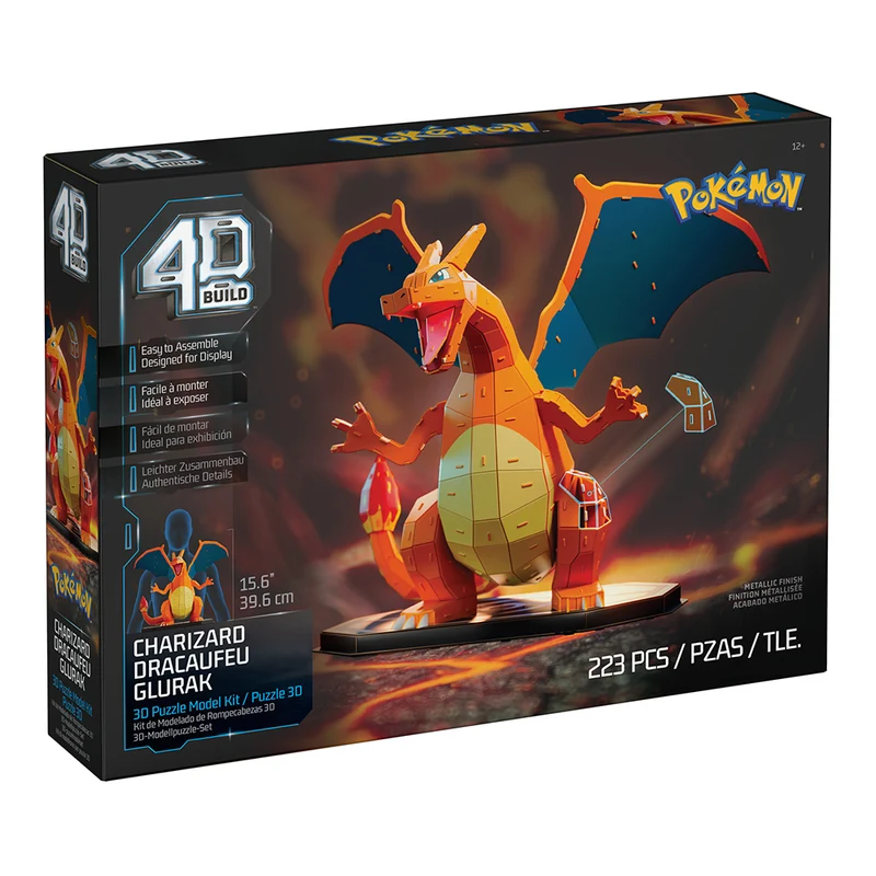 4D Build - Pokémon - Dracaufeu