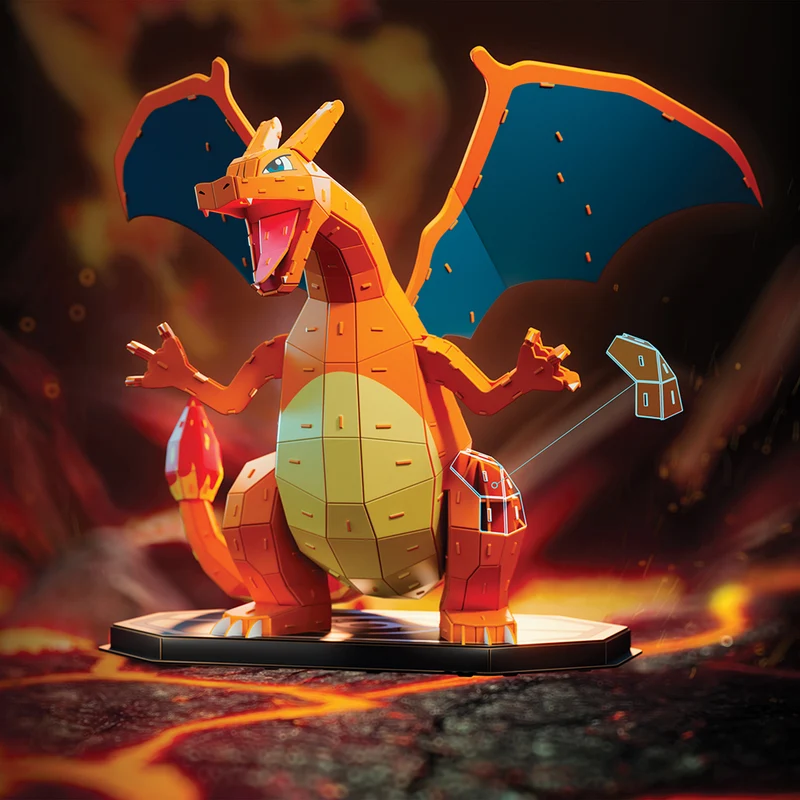 4D Build - Pokémon - Dracaufeu