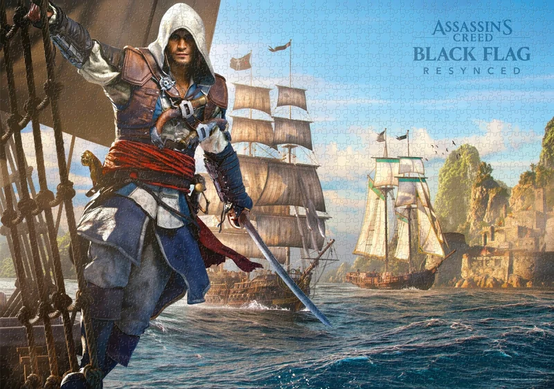 Assassin's Creed Black Flag Resynced Puzzle 1000 pièces