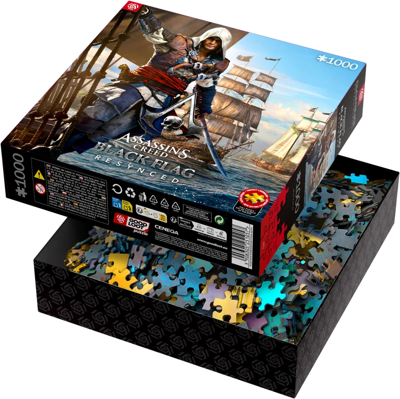 Assassin's Creed Black Flag Resynced Puzzle 1000 pièces