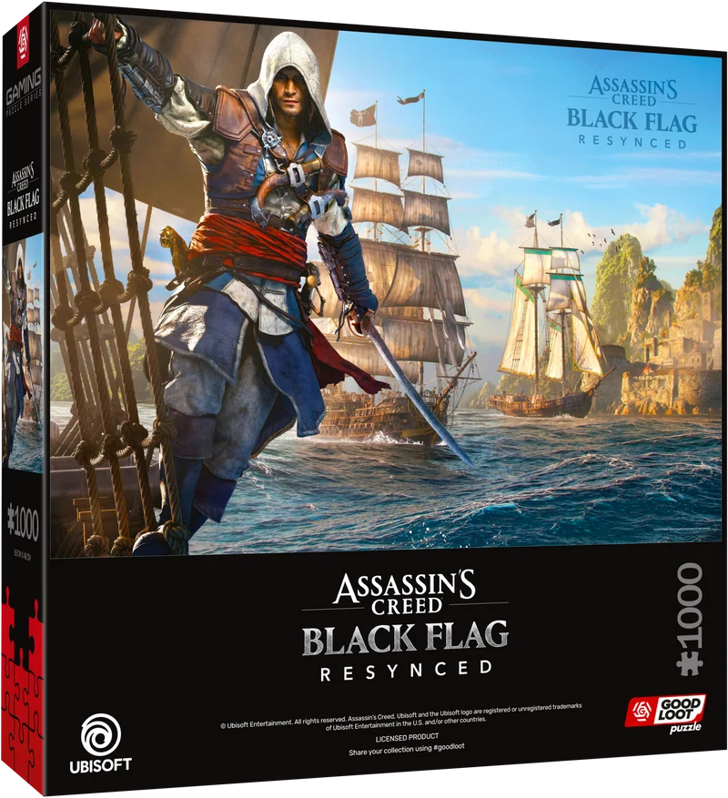 Assassin's Creed Black Flag Resynced Puzzle 1000 pièces