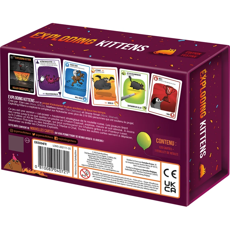 Exploding Kittens : Edition Festive