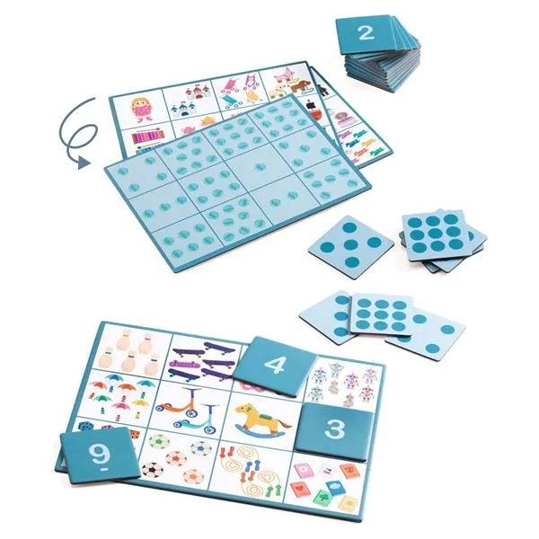 Numéro Bingo - 4 lotos
