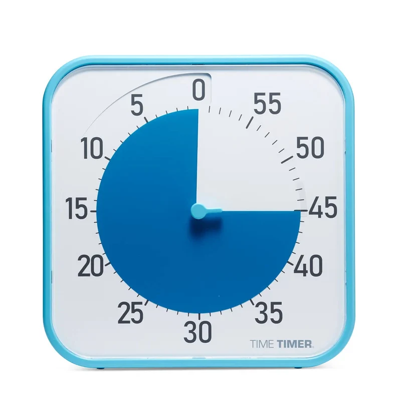 Time Timer 12" disque bleu