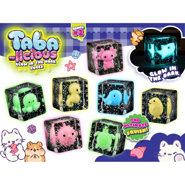 Cube "Taba-licious" qui brille dans le noir