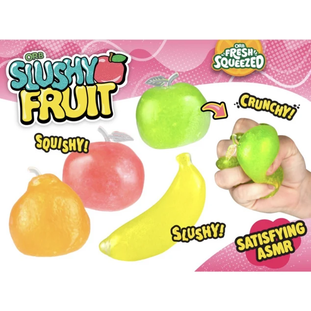 Squishy fruit slushy assorti