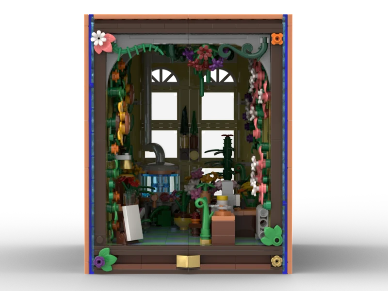 BRIXIES Plus Book nook Fleuriste
