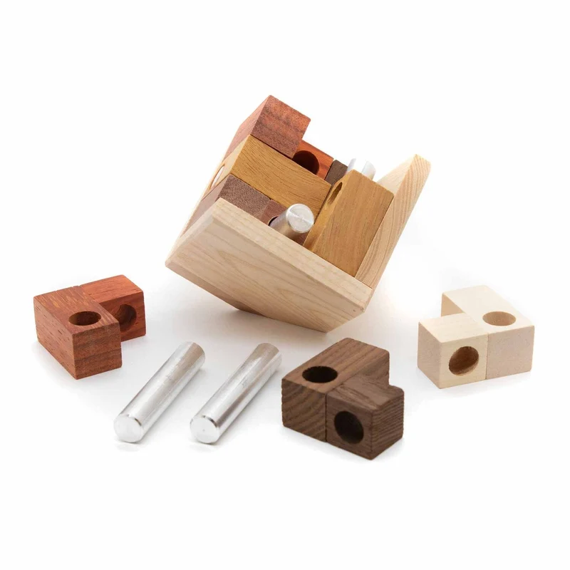 Casse-Tête Cube Dés Métal