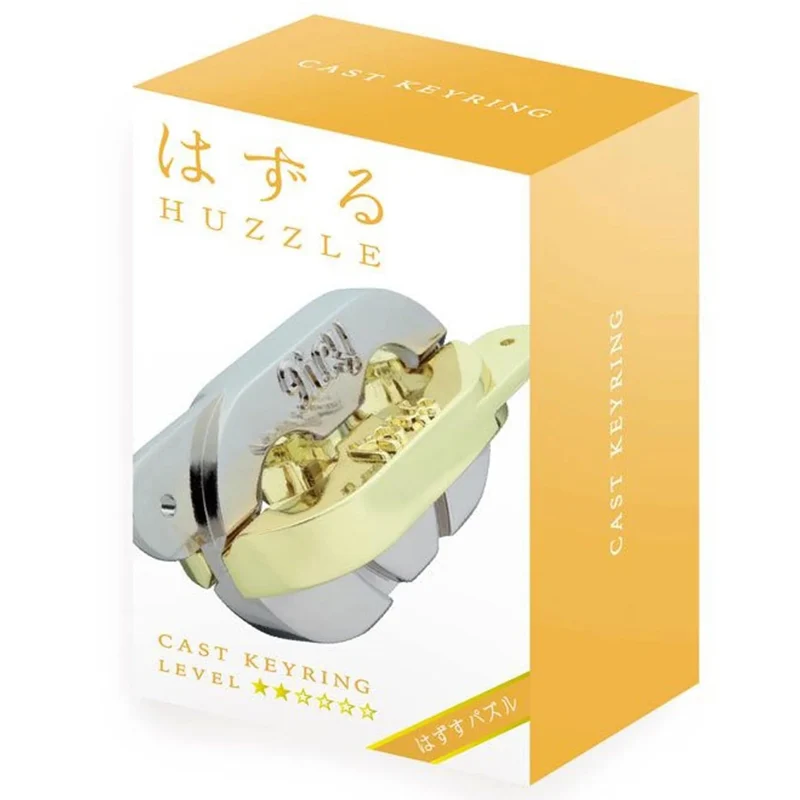 Casse-tête métal Hanayama - Huzzle - Keyring