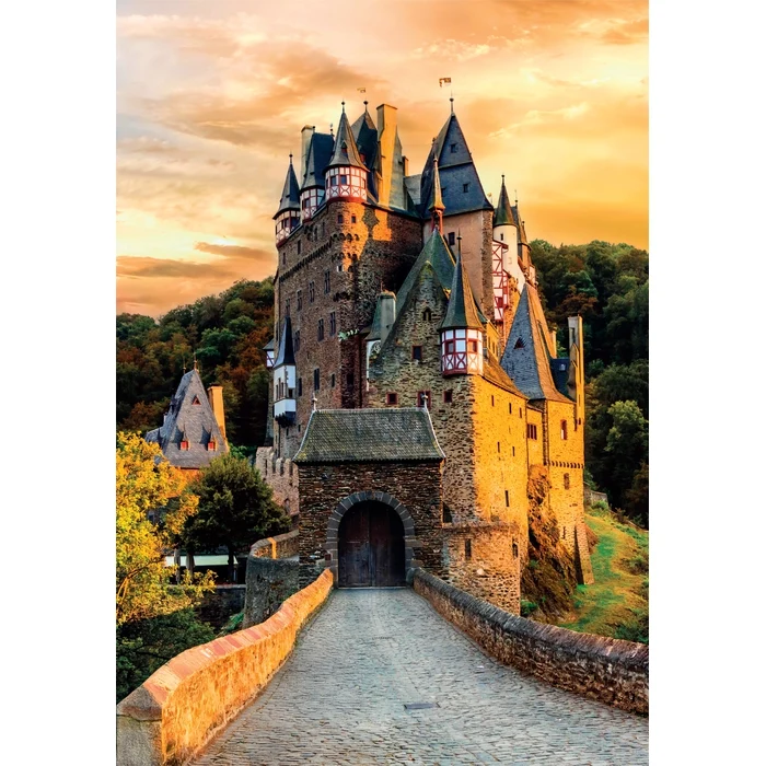 GOLDEN HOUR AT ELTZ CASTLE - 1000 pièces