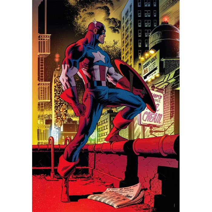 Marvel Captain America - 1000 pièces
