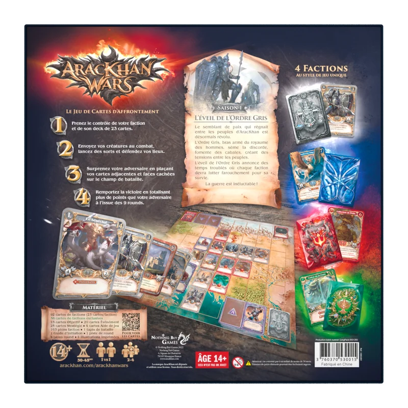 Arackhan Wars S1 Boîte de base