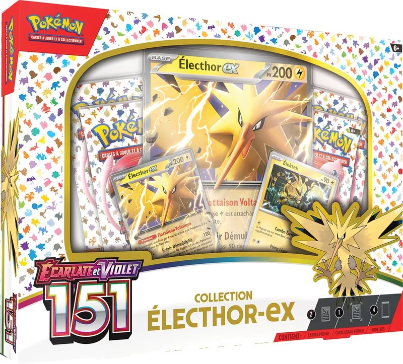 Pokemon 151 EV3.5 Coffret Electhor EX