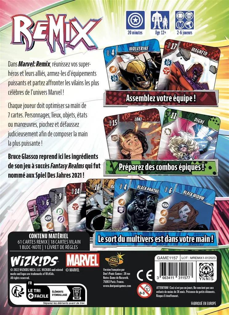 Fantasy Realms Marvel Remix