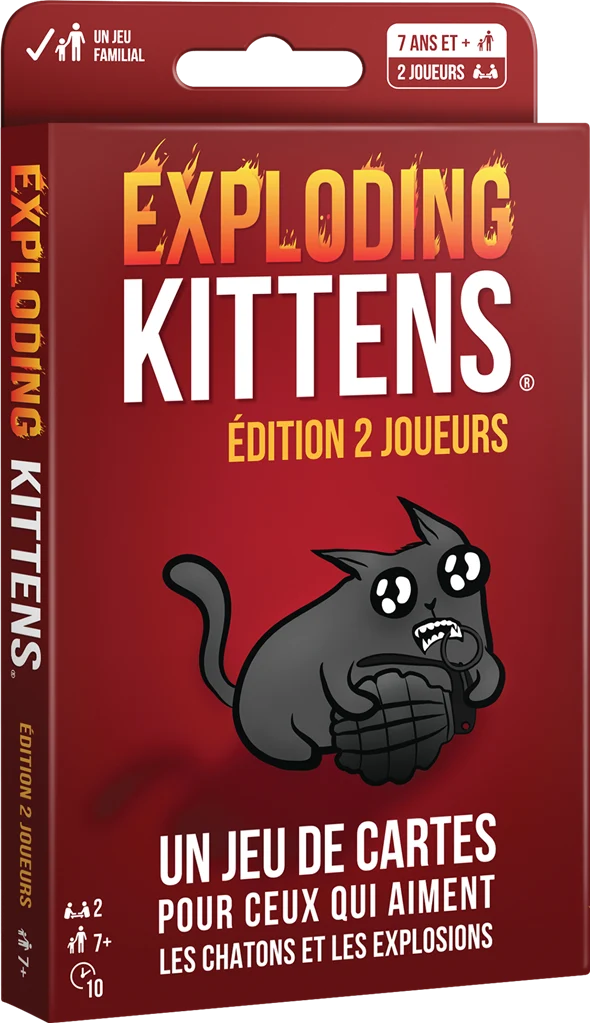 Exploding Kittens 2 joueurs