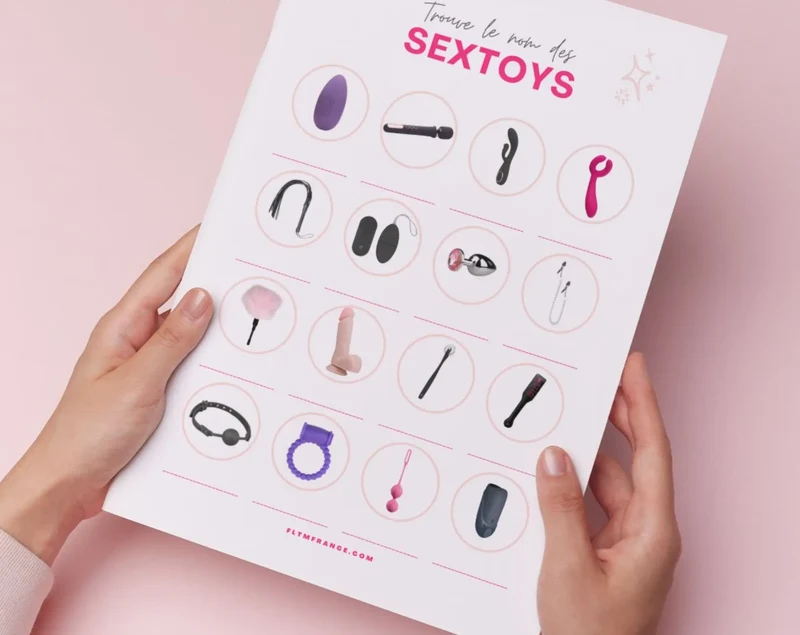 Trouve le nom des sextoys - Jeu EVJF / EVG