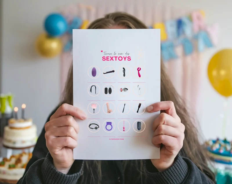 Trouve le nom des sextoys - Jeu EVJF / EVG
