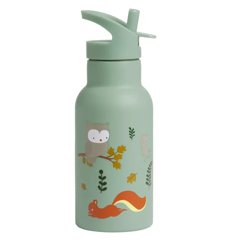 Gourde isotherme amis de la forêt