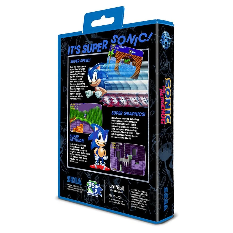 Sonic the Hedgehog - 35th Anniversary Legacy Collection - Cartouche GENESIS NTSC - iam8bit