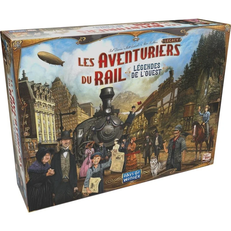Aventuriers du Rails Legacy - Légendes de l'Ouest