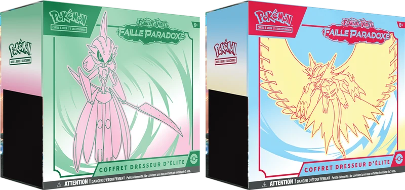Pokemon EV04 Faille Paradoxe ETB Garde-de-Fer ou Rugit-Lune