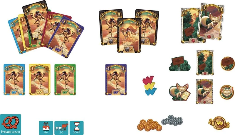 Camel Up Le jeu de cartes