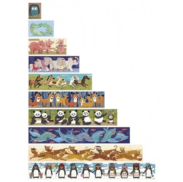 Puzzle Londji - 55 p - Pingouins