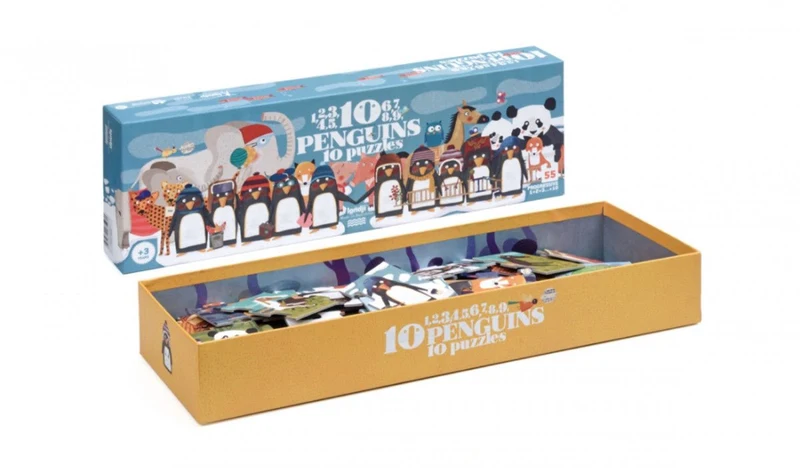 Puzzle Londji - 55 p - Pingouins