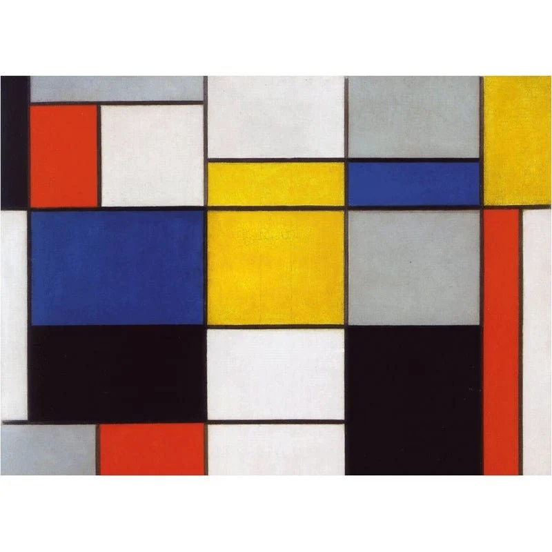 Puzzle Michèle Wilson - 24 pièces - Composition 123 - MONDRIAN