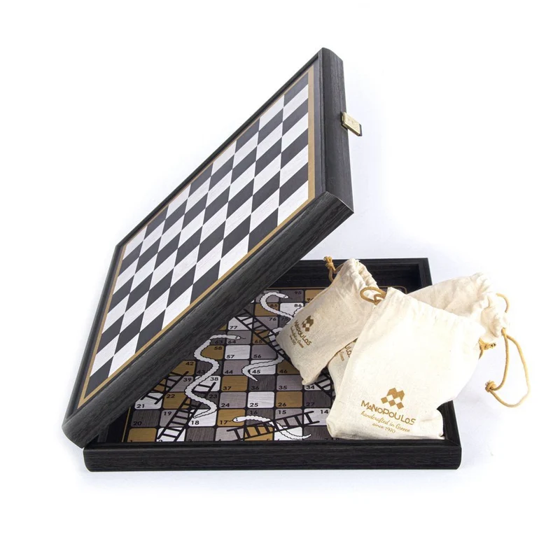 Coffret Multijeux en Wengé