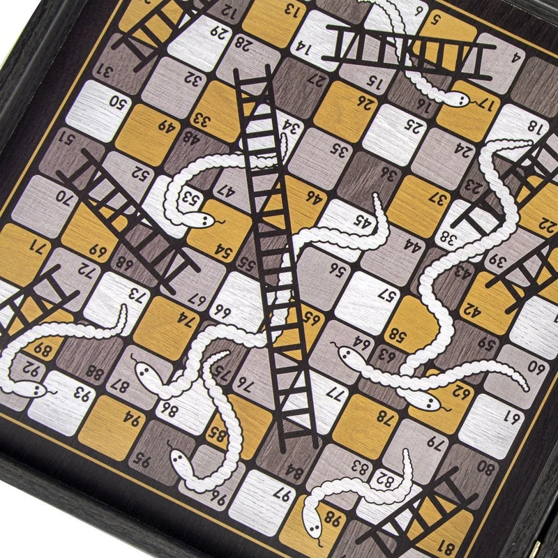 Coffret Multijeux en Wengé